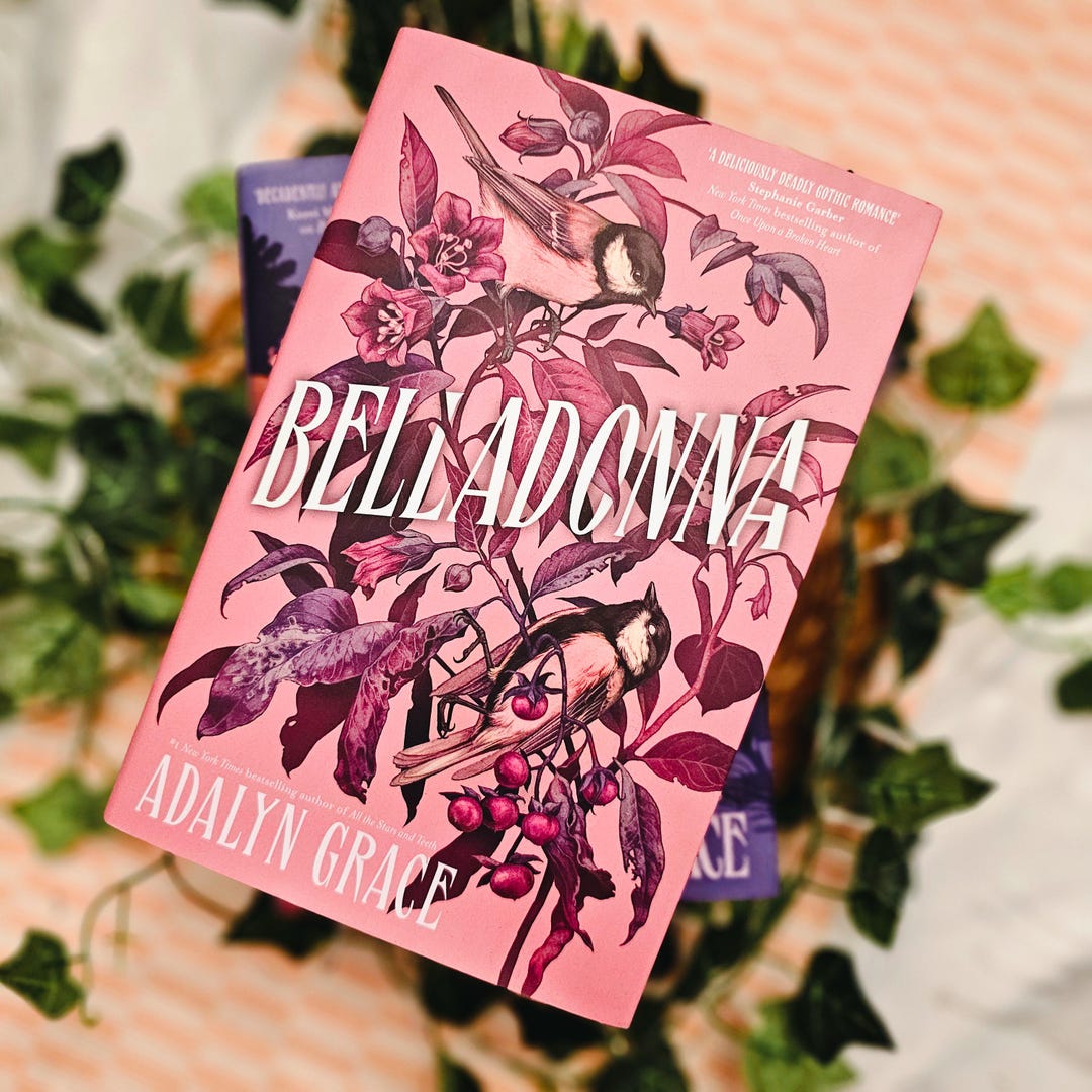 洋書 BELLADONNA series with sprayed edges Belladonna Series - Sprayed Edges – Ruined By Fiction