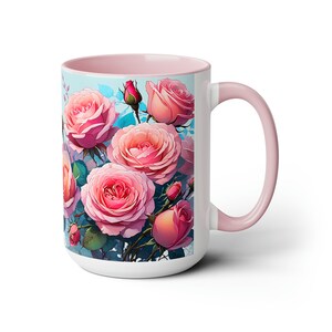 Love Is... Two-Tone Coffee Mug, 15oz Classic Mug