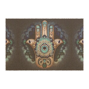 Luck & Protection Hamsa Doormat