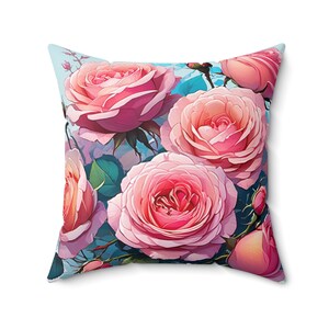 Love Is... Faux Suede Square Pillow