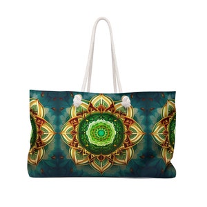 Money On My Mind Mandala Weekender Bag