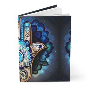Luck & Protection Hamsa Hardcover Journal Matte