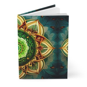 Money On My Mind Mandala Hardcover Journal Matte