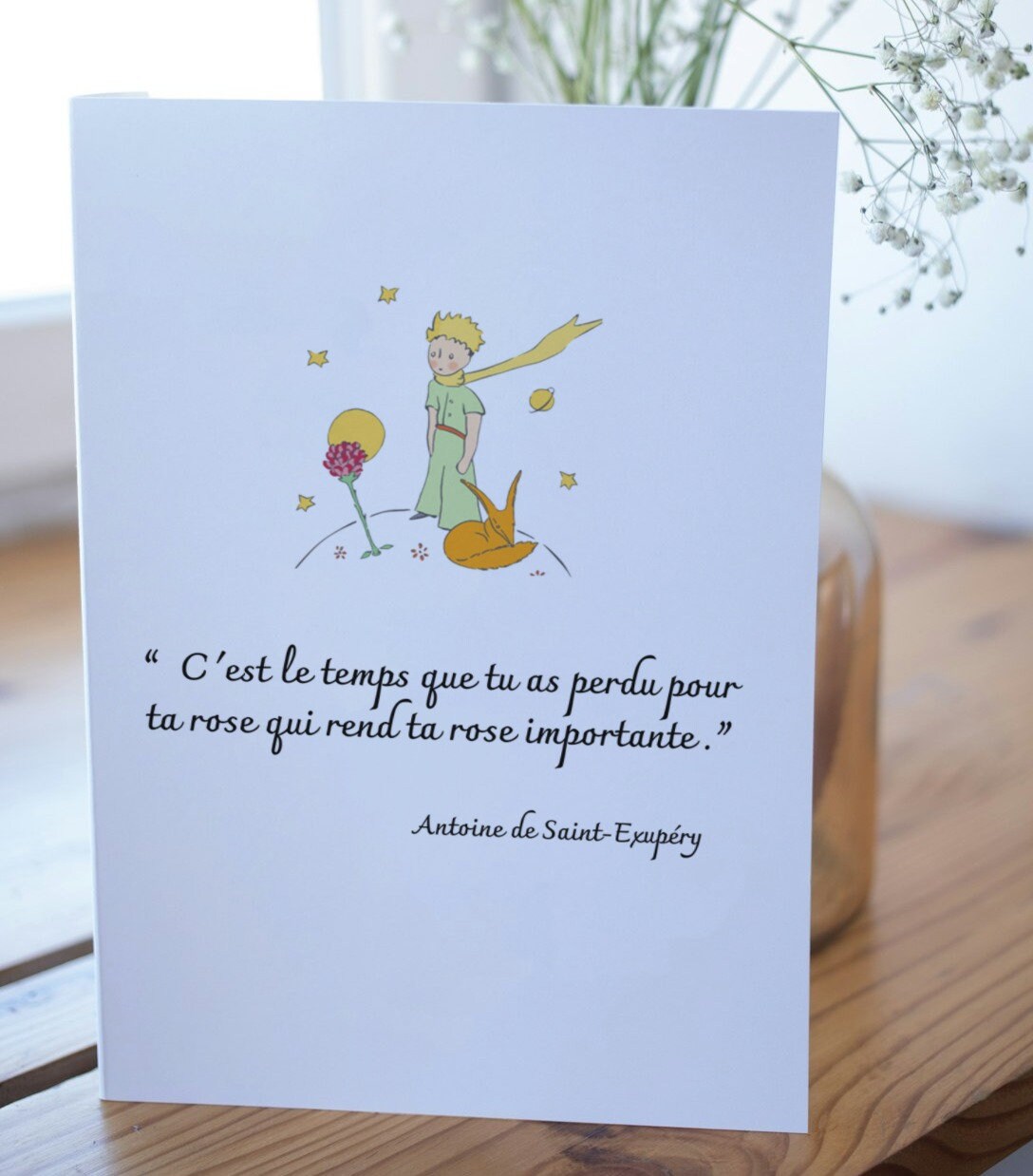 Poster Il Piccolo Principe Originalys - Decorazione Cameretta Bambini, Formato A3, Carta FSC - Foto 10