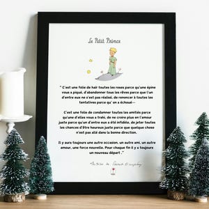 Affiche  le petit prince - art mural numérique à imprimer -
