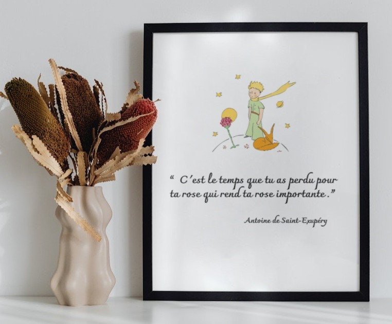 Poster Il Piccolo Principe Originalys - Decorazione Cameretta Bambini, Formato A3, Carta FSC - Foto 4