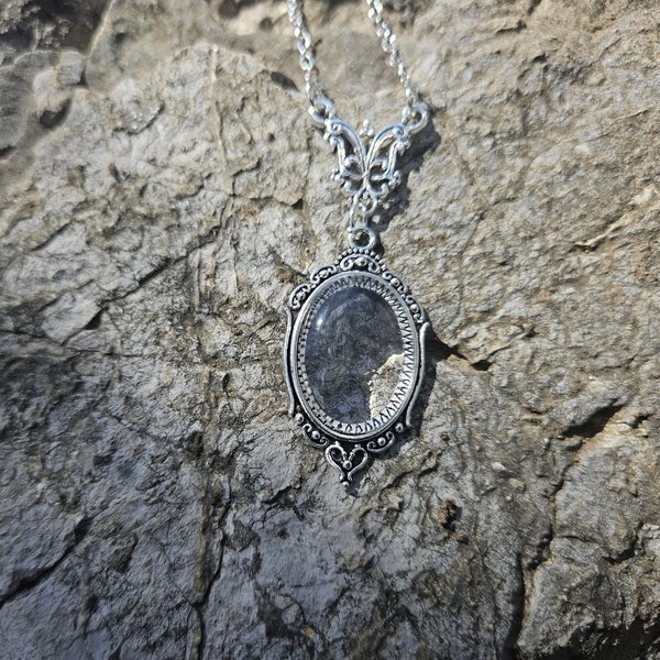 Occult pendant portal Pure Glass Gothic victorian pendant | witch spell | magical amulet artifact | psychic spell