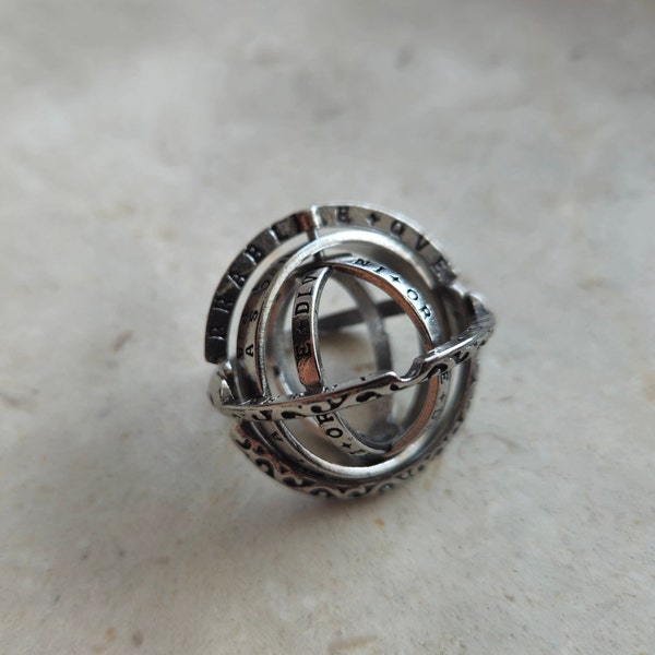 Spirit vessel ring with 100 Enochian angels bound to it | magical amulet | protection amulet | angel powers spell | youth spell |