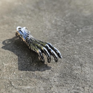Angel magick protection amulet of the right hand, white magick amulet bound by high angels protection charm eternal luck