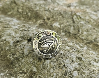 Egyptian ring of Ra, Anubis and Osiris a portal to spiritual realm | psychic spell | magical amulet | witches powers | haunted amulet