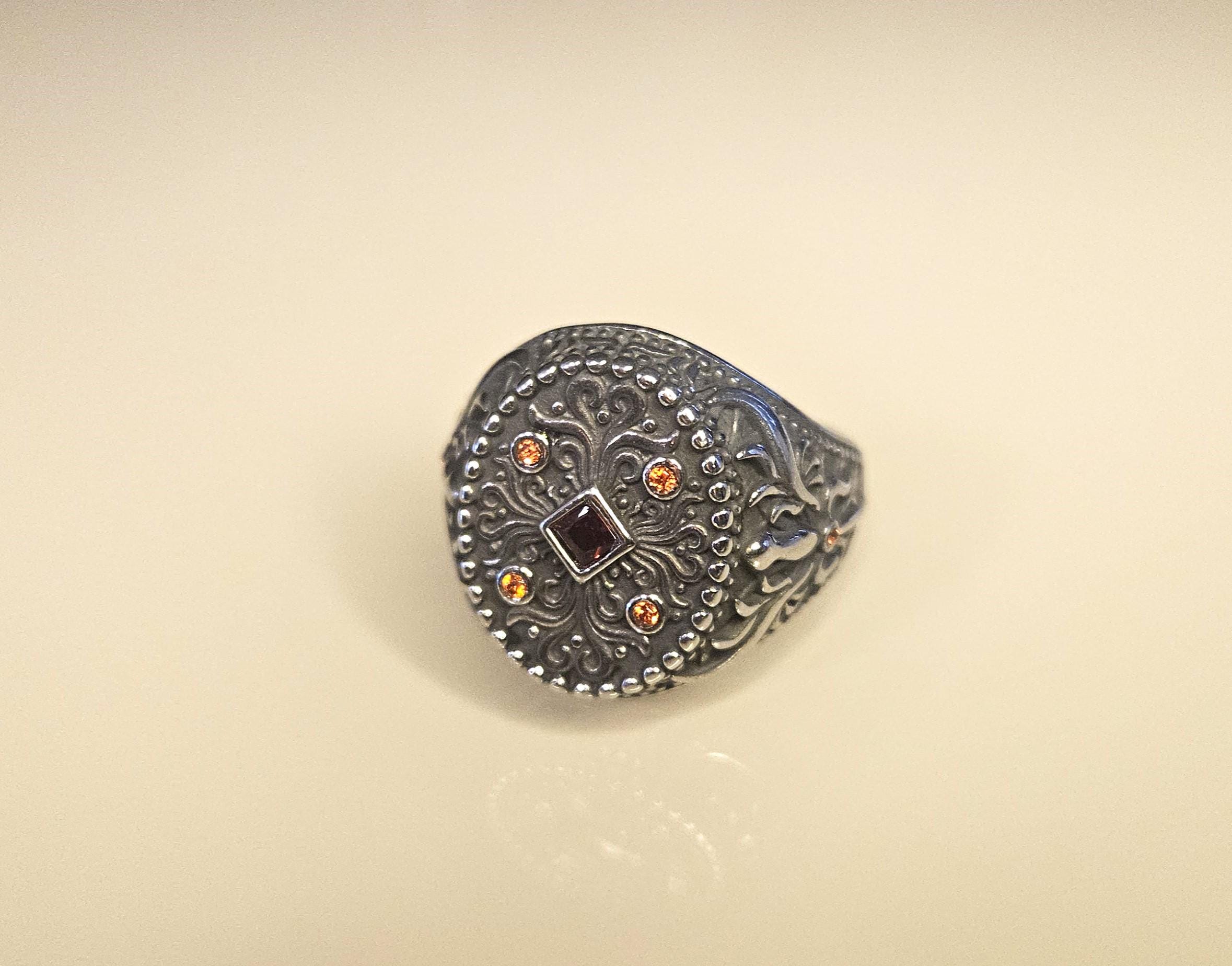 Efreet Djinn's Magick Ring of Fiery Dominion magical jinn to serve you forever | one of King Solomons djinn magick talisman magical amulet
