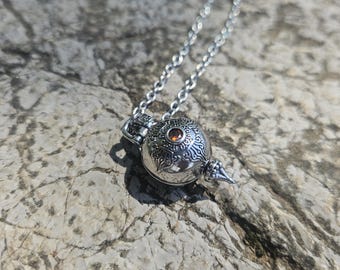 Djinn pendant of the Sealed Ember jinn talisman jinn jewelry haunted pendant spirit vessel metaphysical amulet occult amulet djinn talisman