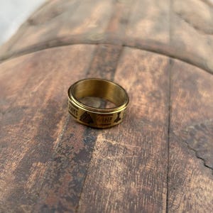 Thor's mjollnir ring of thunder magic ring norse spell ring metaphysical ring magical amulet occult ring magick ring