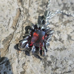 Blood moon empowered Infernal claw amulet of vitality, magnetism and blood magick | occult item magical pendant | magical talisman