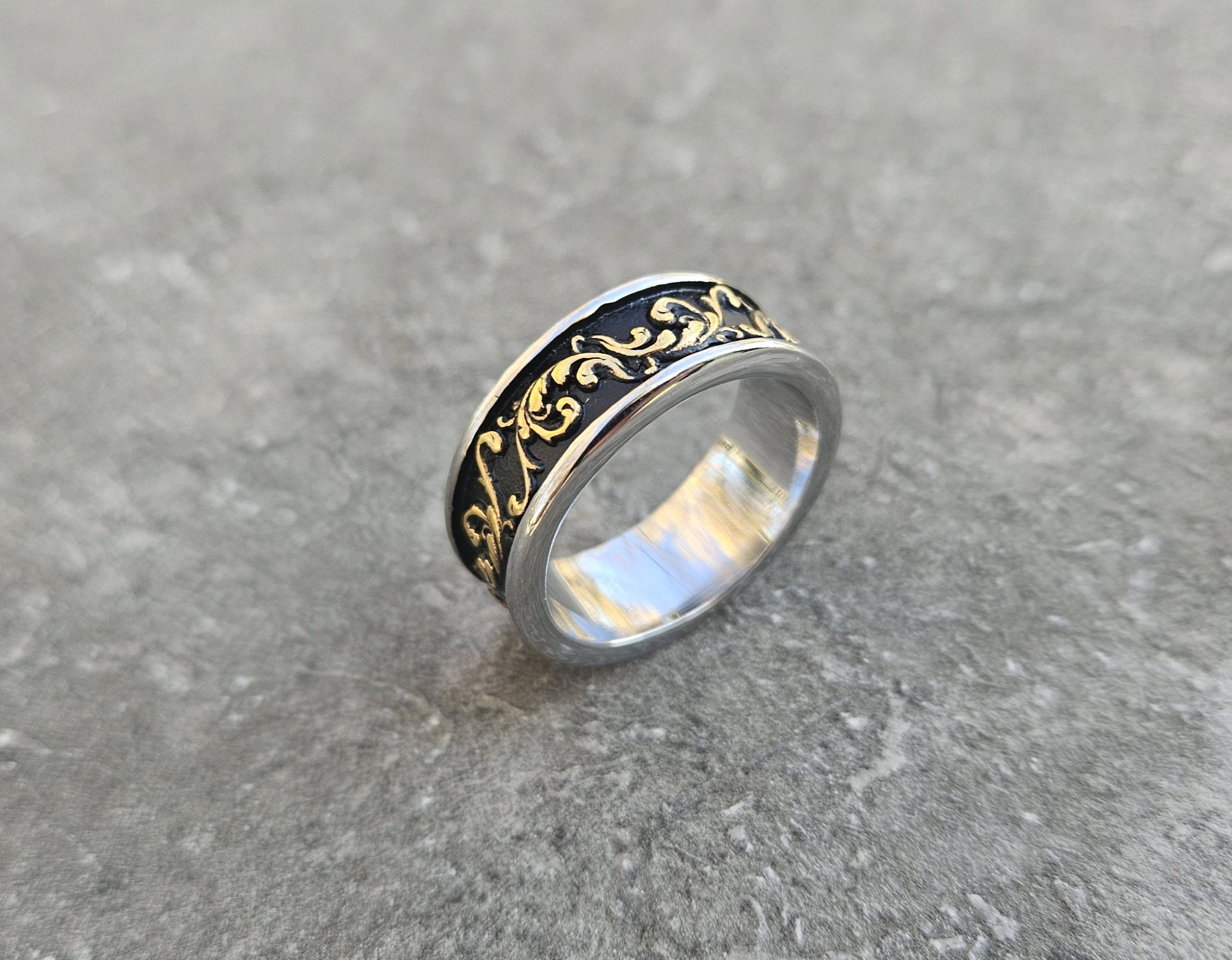 Atlantean psychic powers DNA activation ring magick ring magical artifact of wisdom strength and high protection amulet