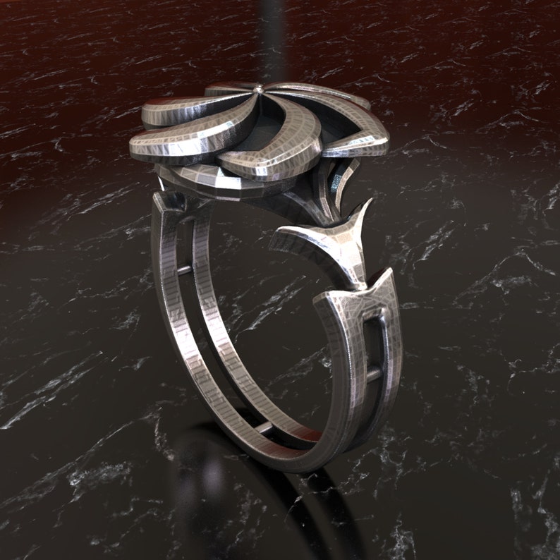 Nenya 925 Sterling Silver Ring Elven Design Symbol of Power - Etsy UK