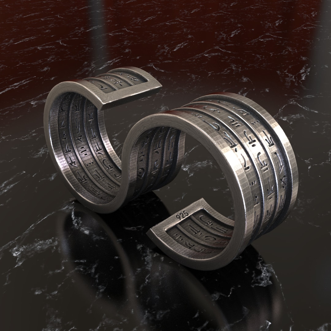 Ring of Spell Storing 925 Sterling Silver Magicinspired Design Perfect