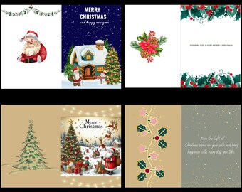 christmas cards printable