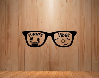 Summer Vibes svg | Summer svg | Beach svg | Vacation svg | svg files for Cricut | Sunshine svg | Camping svg | Lake svg | Hello Summer svg