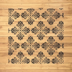 Dödlig skalle damast sömlöst mönster med ben, barock, vintage, viktoriansk, gotisk anpassad design | SVG, DXF, PNG nedladdning för Cricut, Silhouette