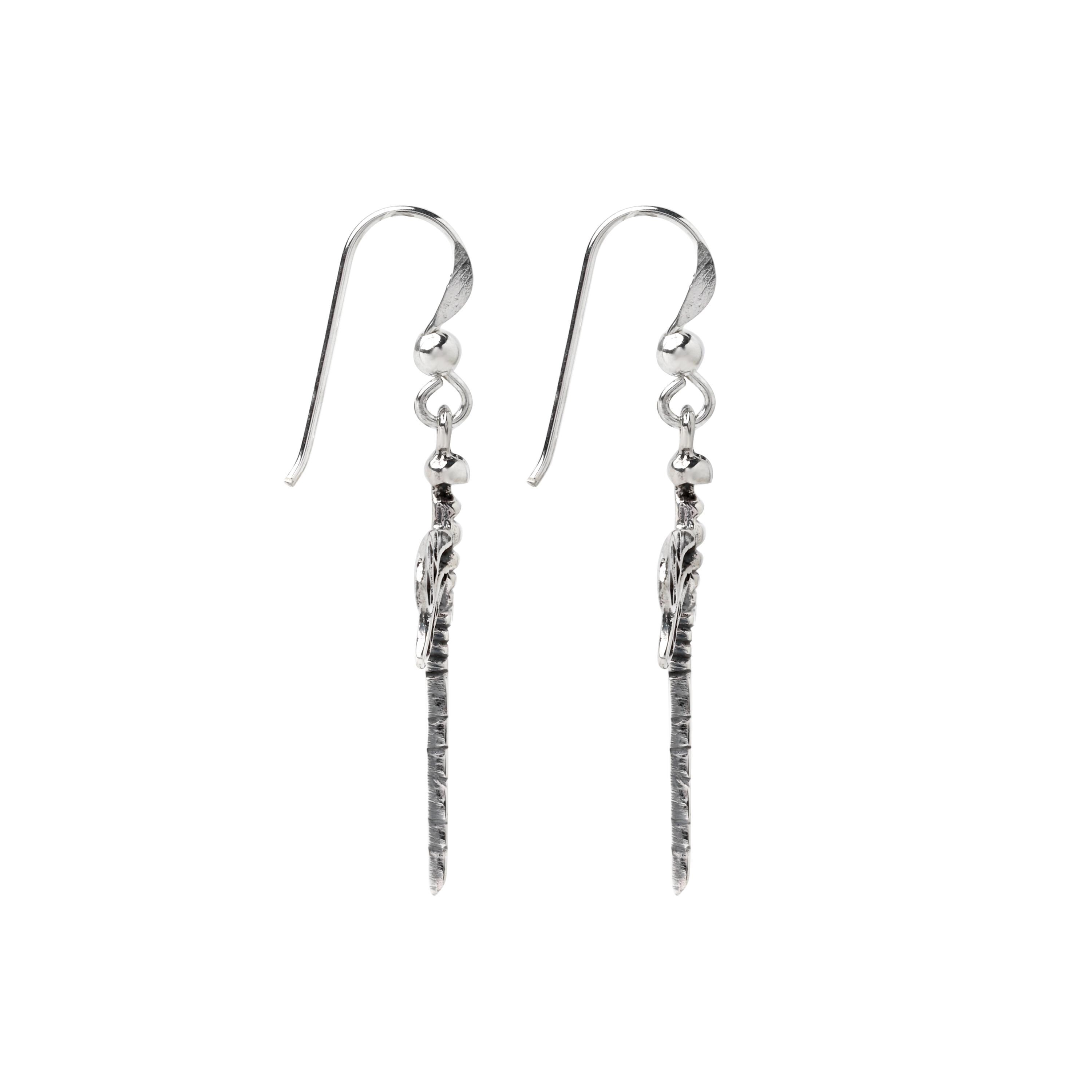 925 Argento Sterling Orecchini A Perno Dragonfly