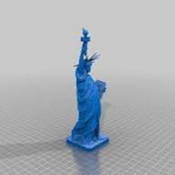 Statue Of Liberty High Quality STL File, 3D Digital Printing STL File for 3D Printers, Architecture, Building, DIY