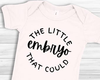 The Little Embryo That Could IVF Baby Onesie®