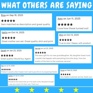 a collection of customer reviews for a clothing store, with each review rating the store based on their experience. The reviews include comments about the quality of the items, the customer service, and the overall shopping experience.
