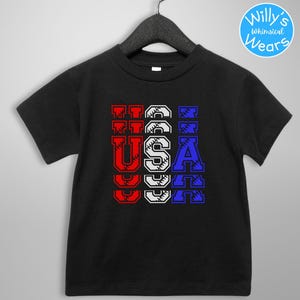 USA Shirt, Fourth of July 4th of July Toddler T-Shirt, Independence Day, Freedom Shirt, Americana, American Baseball Tee Kids Hoodie Youth