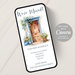 Anúncio de imóvel novo, edite e envie em minutos! Mudamos! Conte a todos sobre seu novo endereço! Envie por mensagem de texto, WhatsApp ou download digital - 204A