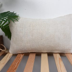 Poduszka prezentowa, poduszka vintage kilim, poduszka vintage kilim 12x20, poduszka dekoracyjna do domu, beżowa poszewka na poduszkę, ręcznie robiona prostokątna poduszka,