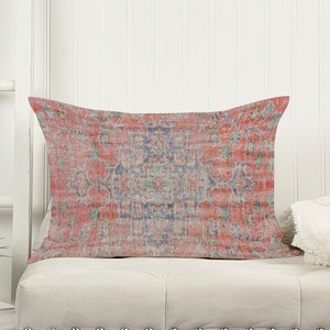 Cuscini Kilim con motivi vintage, cuscini turchi in stile antico, copricuscini rossi, cuscini da tappeto, cuscini di design, graziosi cuscini da tiro,