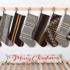 Kilim Stockings, Family Stockings, Decorative Stocking, Fireplace Decor Santa Socks, Handwoven Stocking, Xmas Stocking, Santa Socks,