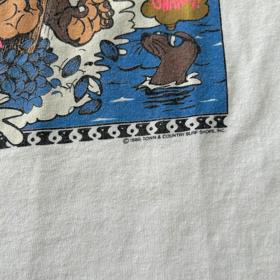 Vintage 80s T&C Surf designs Hawaii t shirt (XL) … - image 6