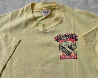 Vintage Y2K Get a Job Skeleton Blowjob T Shirt (M) Gildan Fashion