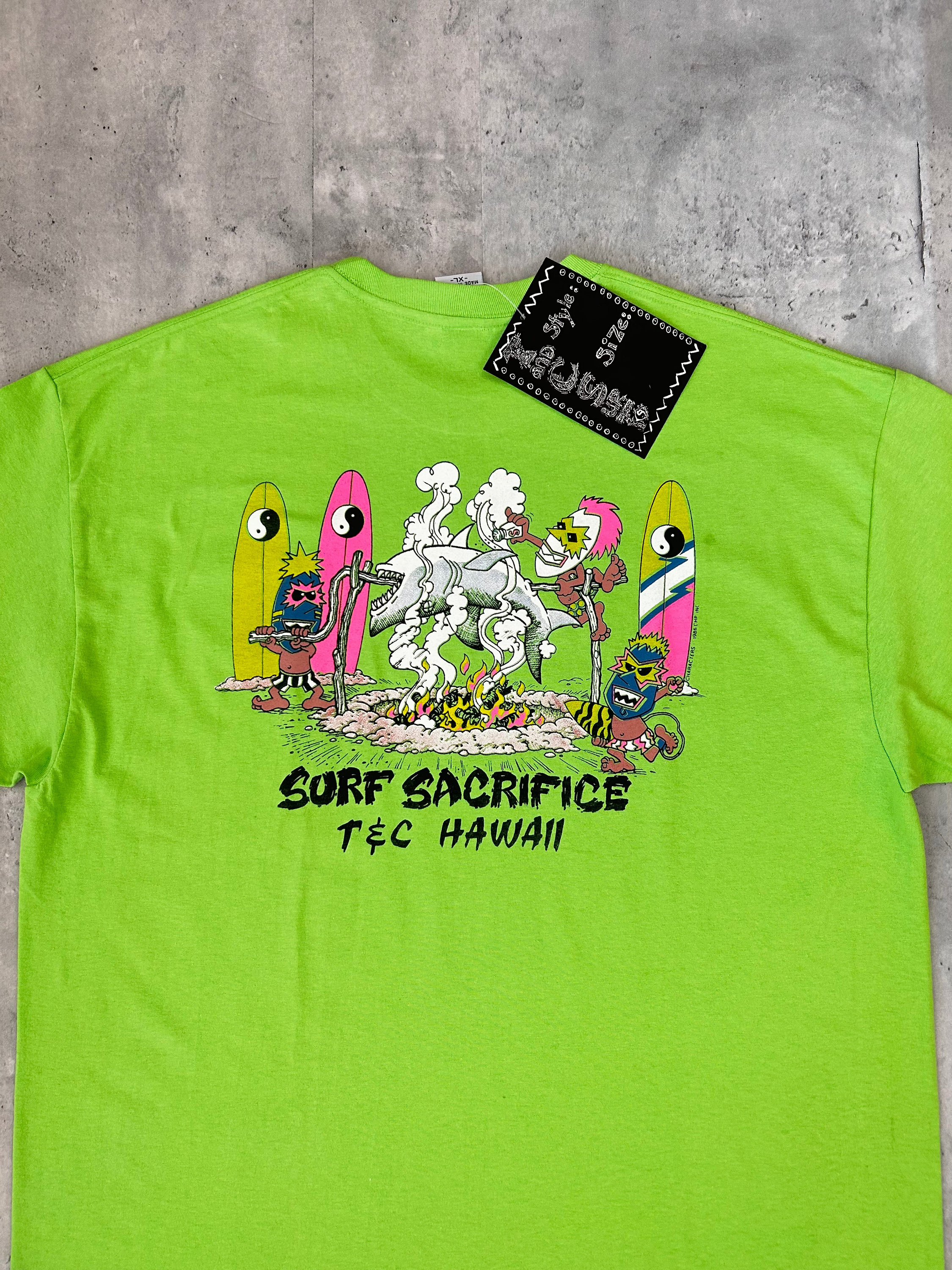 Vintage 90s T&C Surf Designs Hawaii T Shirt (XL) Made in Usa Vintage 90s T&C Surf Designs Hawaii T Shirt (XL) Made in Usa