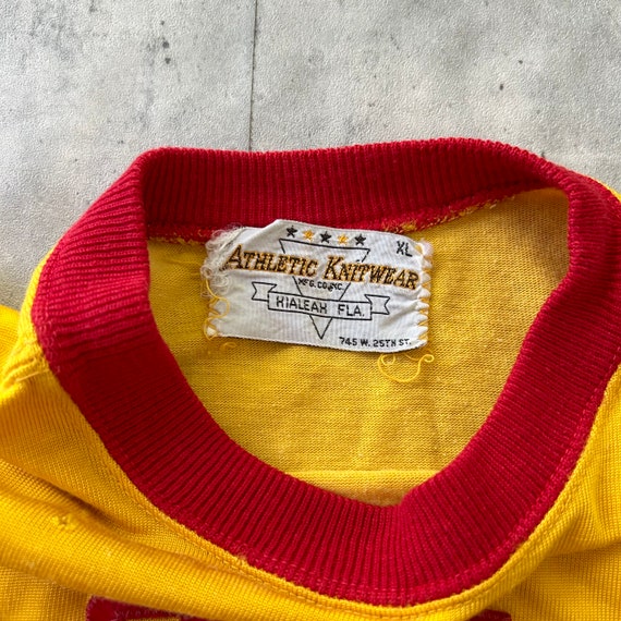Vintage 60s USMC Durene t shirt (XL) Embroidered … - image 3
