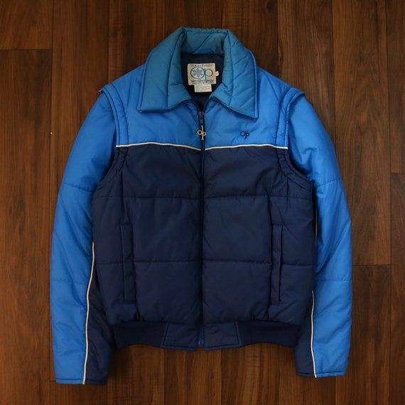 Ocean Pacific 80s Ski Jacket Size mens medium Vintage… - Gem
