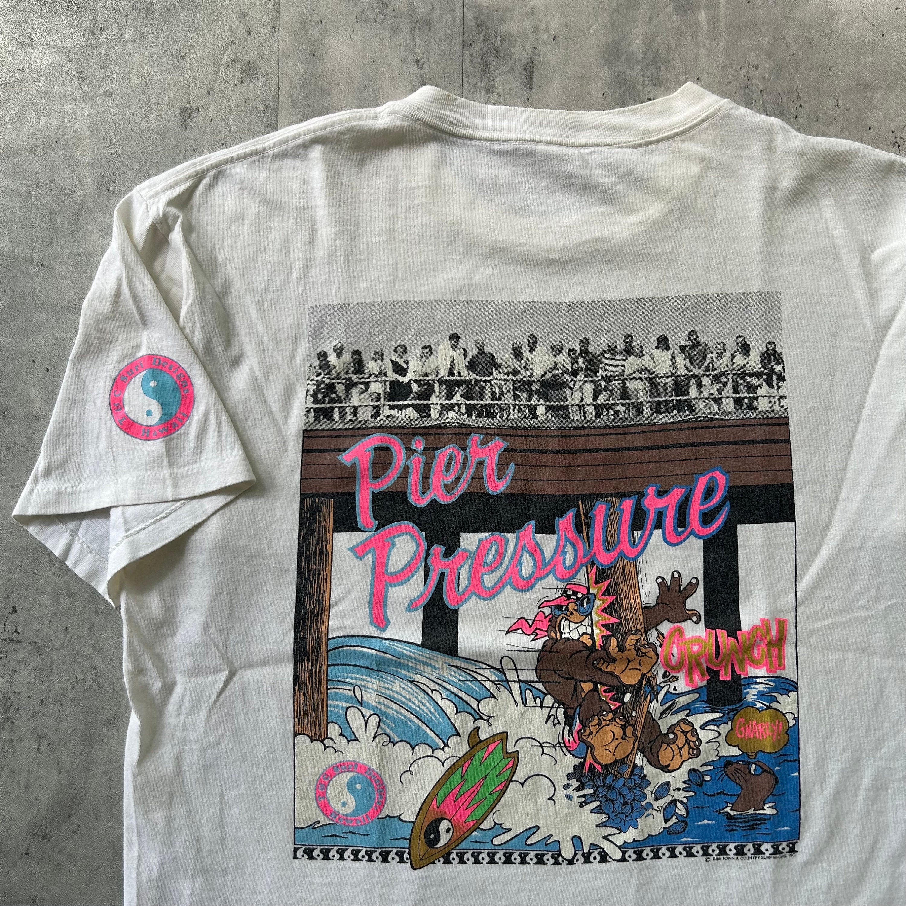Vintage 80s T&C Surf Designs Hawaii T Shirt (XL) Pier Vintage 80s T&C Surf Designs Hawaii T Shirt (XL) Pier