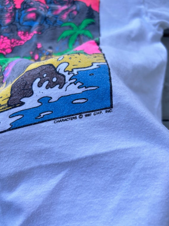 Vintage 80s T&C Surf designs Hawaii t shirt (L) S… - image 5