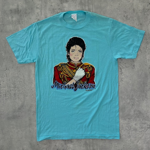 Michael jackson wearing t shirt hot sale