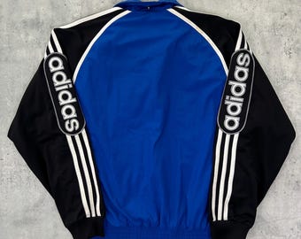 ジャケット・アウター 80s adidas trefoil logo track jacket y2k 80s adidas trefoil logo track jacket y2k