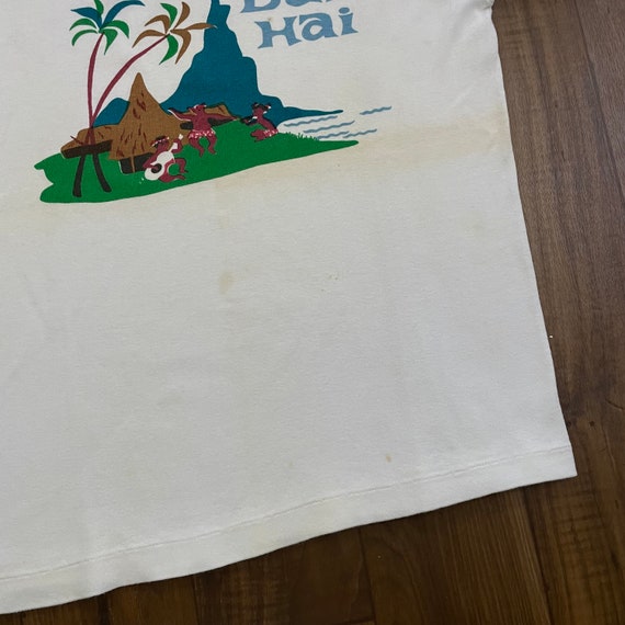 Vintage 60s Hotel Bali Hai T Shirt Liki Tiki Crew… - image 6