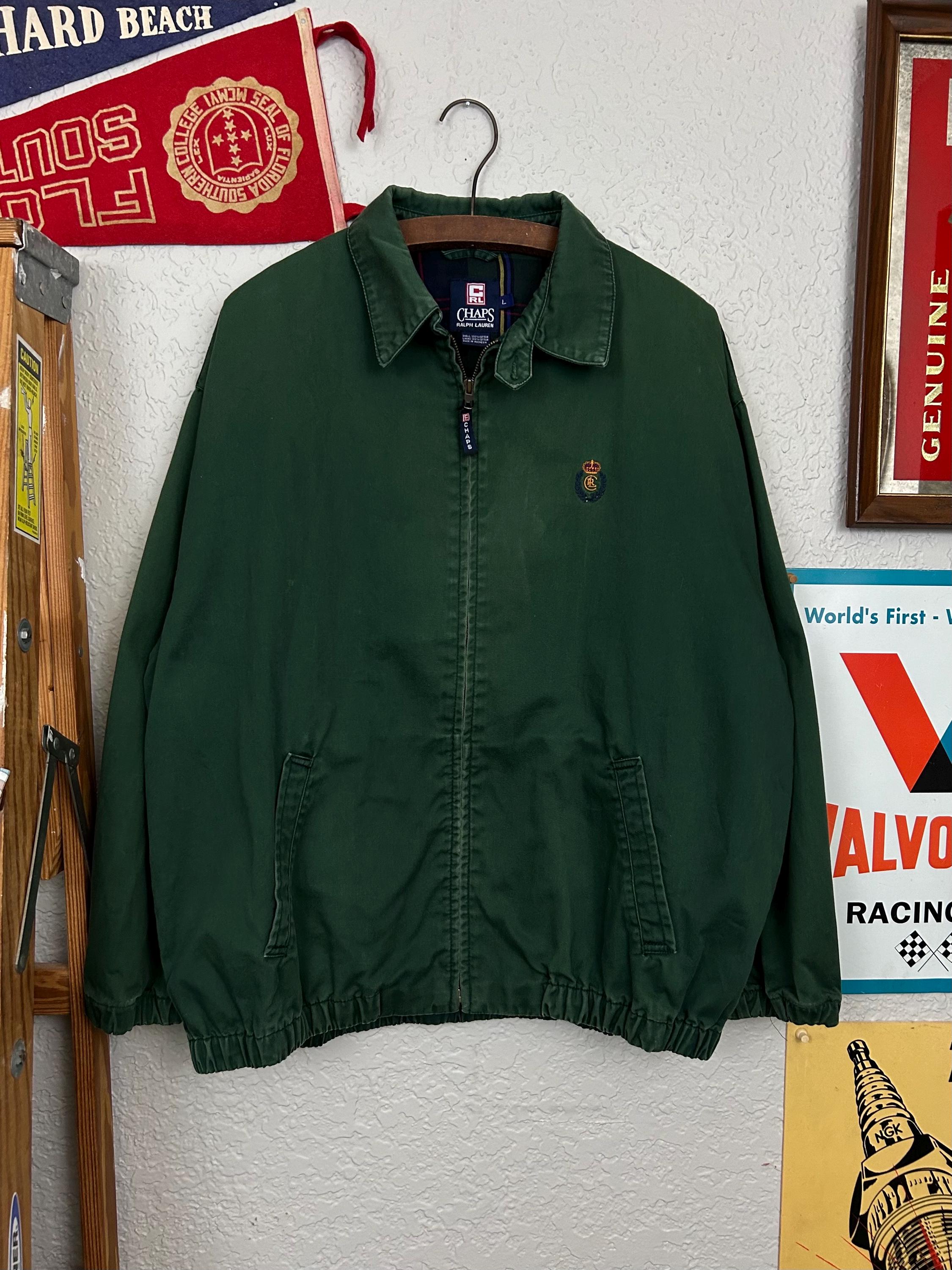 Vintage Y2K Chaps Ralph Lauren Harrington Jacket (L) Faded Vintage Y2K Chaps Ralph Lauren Harrington Jacket (L) Faded
