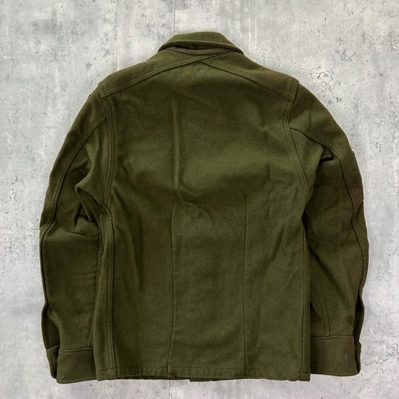 Vintage 60s US Army Wool Button up Shirt (S) OG-107 Style