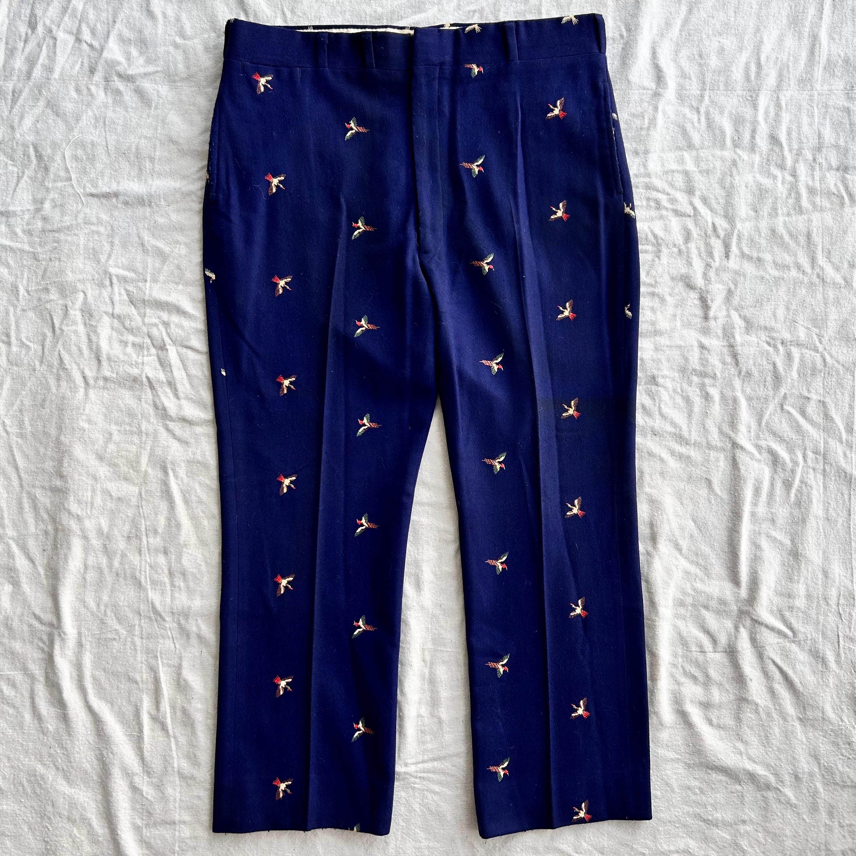 1950s Navy Pants - Etsy