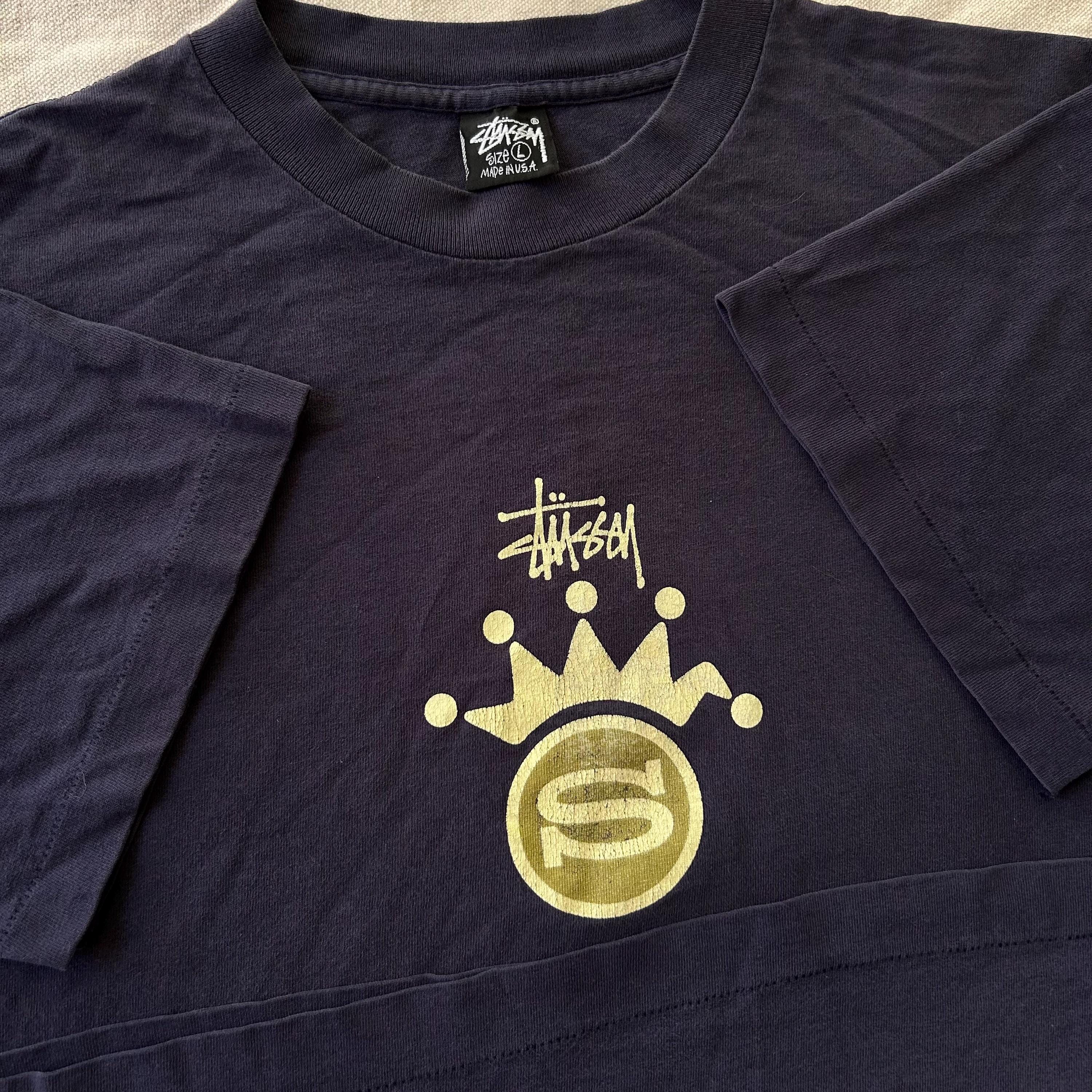 レア stussy crown 80s 16600