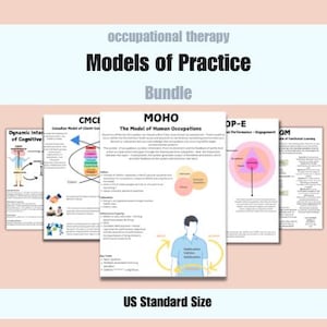 Praktikmodeller inom arbetsterapi digital nedladdning, NBCOT, OT, guide, sammanfattning