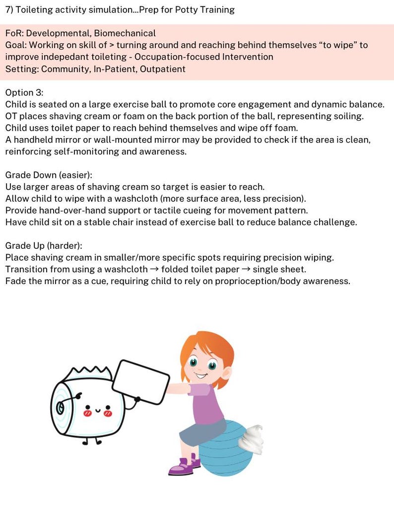 Pediatric Ot Note Example Digital Comprehensive Pediatric Occupational Therapy Guide to ...