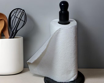 Modern Marble Kitchen Towel Holder - Elegant Organization for Your Culinary Haven